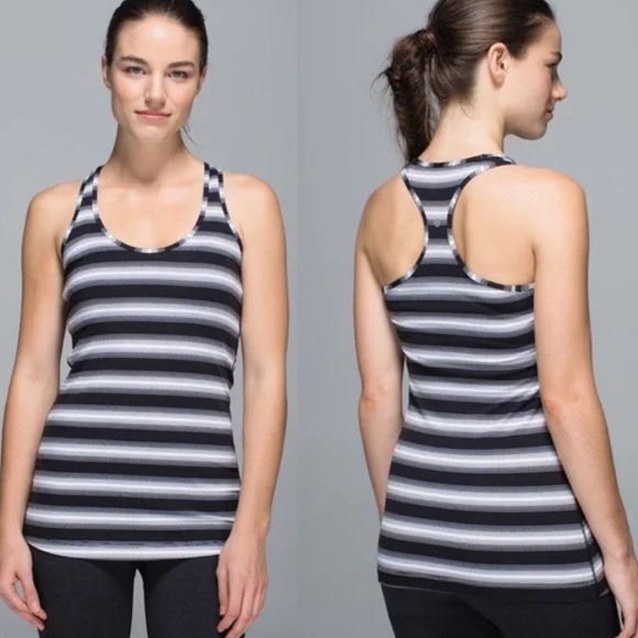Lululemon Cool Racerback Tank Top - Like New Condition - Medium - Size 6 - Picture 2 of 7